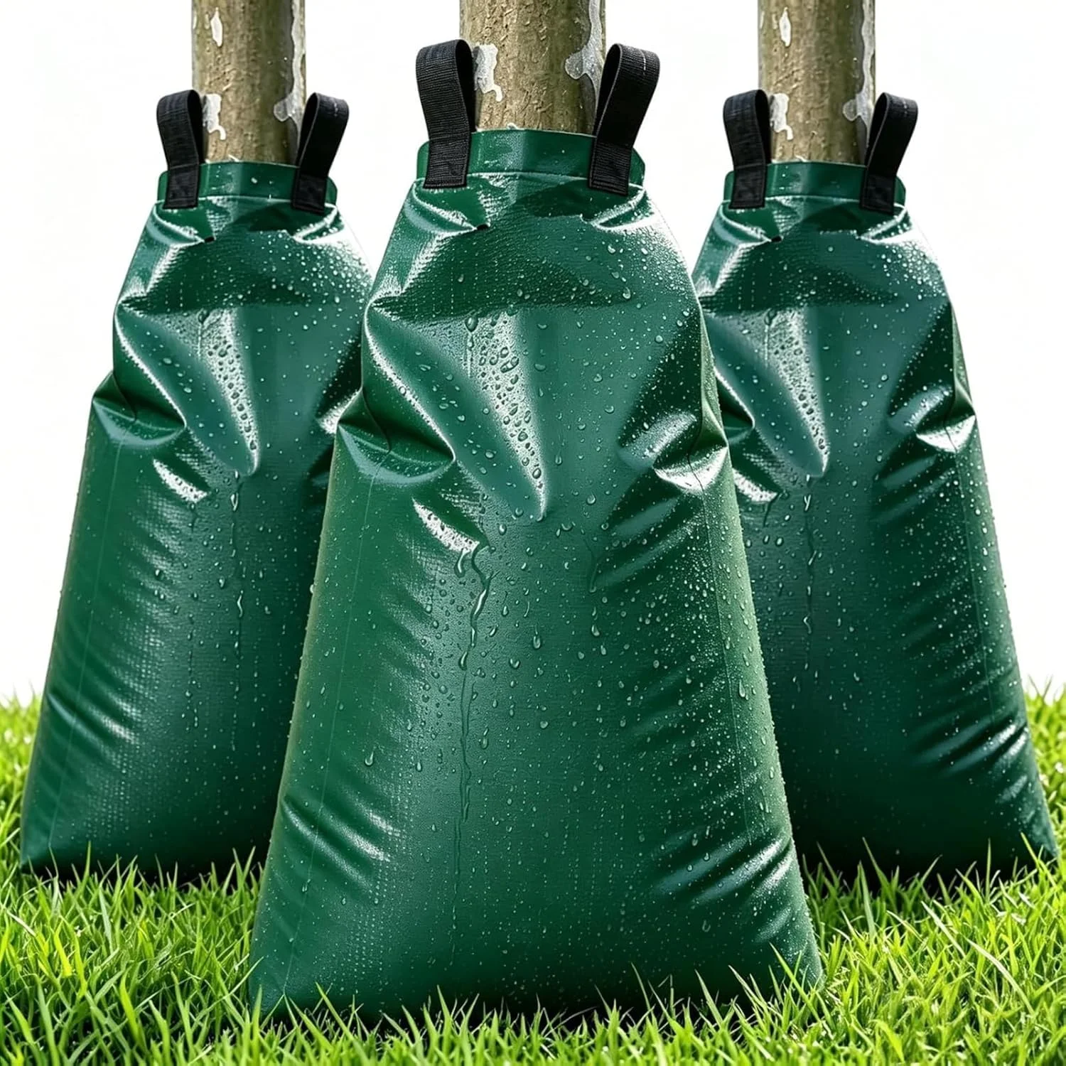 Slow-release tree watering bags, 20-gallon, 3-pack