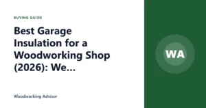 Best Garage Insulation for a Woodworking Shop (2026): We Compared