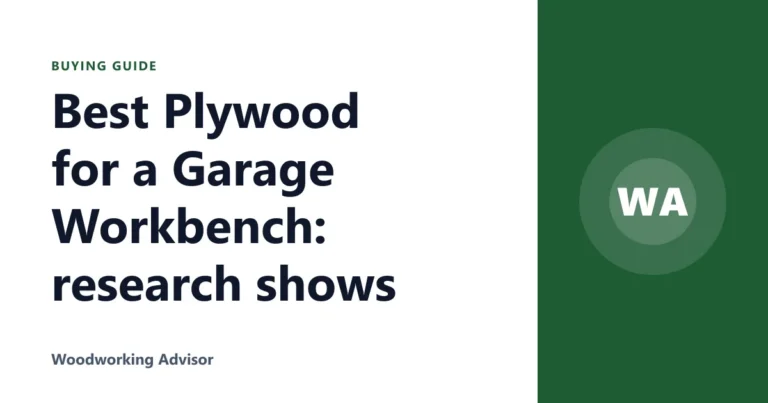 Best Plywood for a Garage Workbench: research shows
