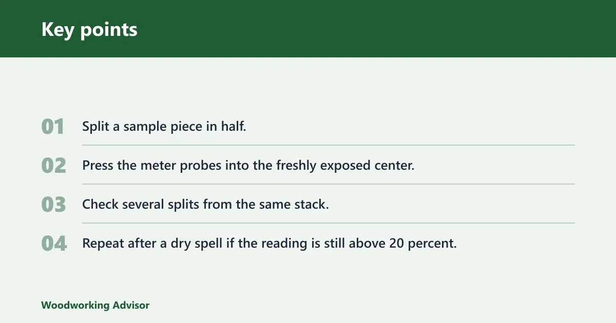 Key points: How long does black locust take to season?