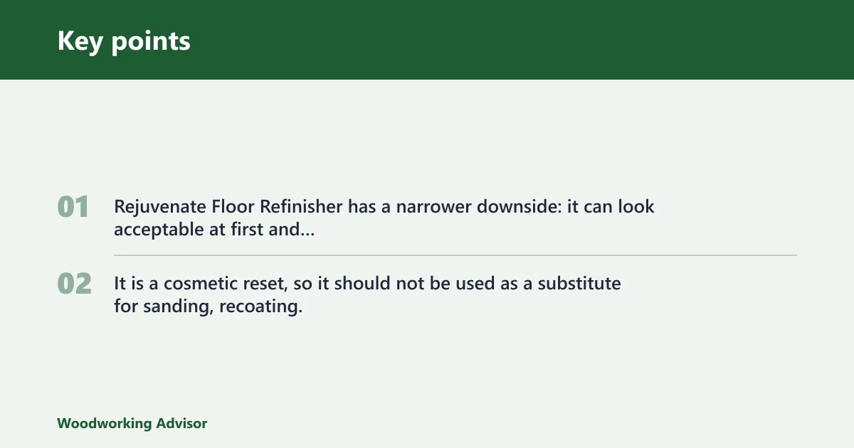 Key points: What does not