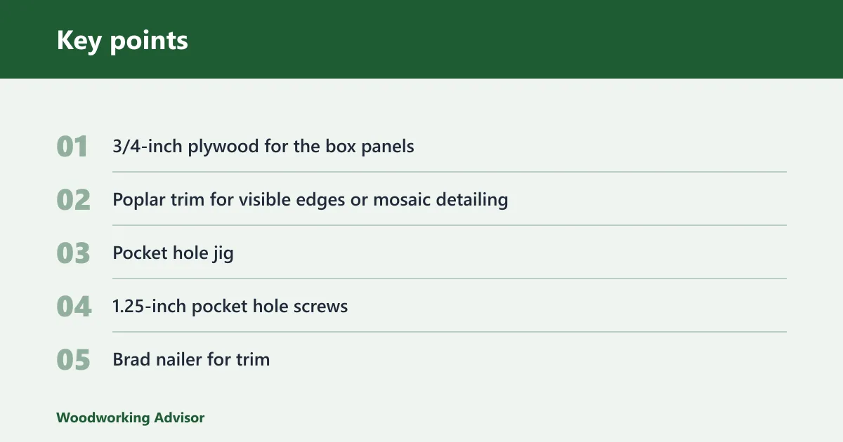 Key points: How do you make a Christmas tree stand?