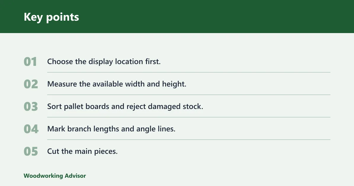 Key points: Do you need to break down the pallet?