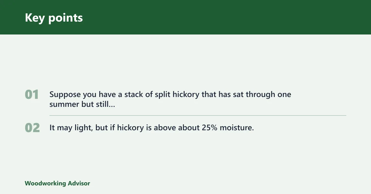 Key points: Hickory decision matrix