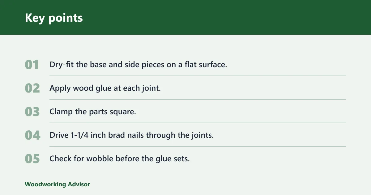 Key points: Build the stable frame