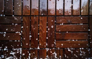 How to Get Ice Off a Wood Deck Safely Without Damage