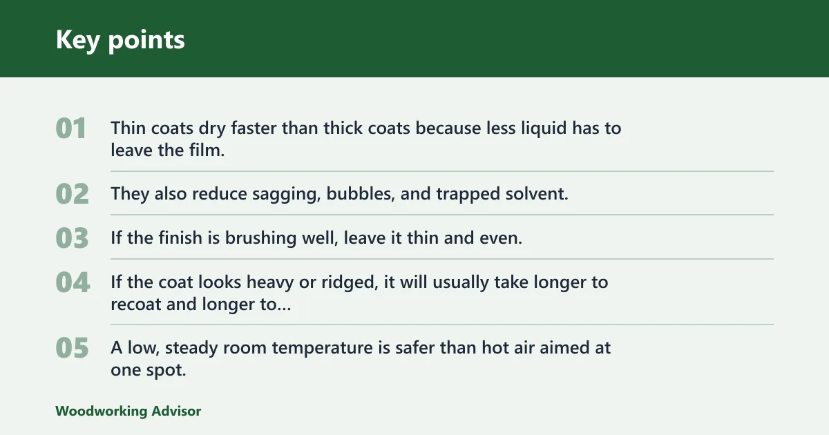 Key points: Can you speed it up safely?
