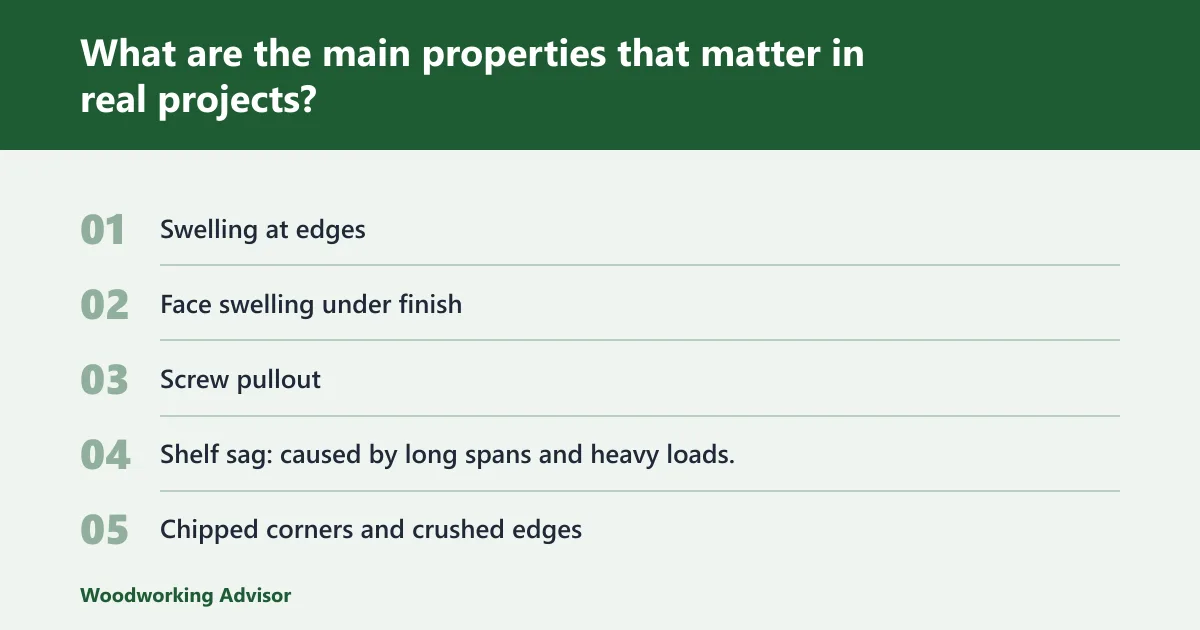 Steps: What are the main properties that matter in real projects?