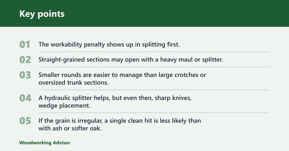 Key points: Why is it so hard to split?
