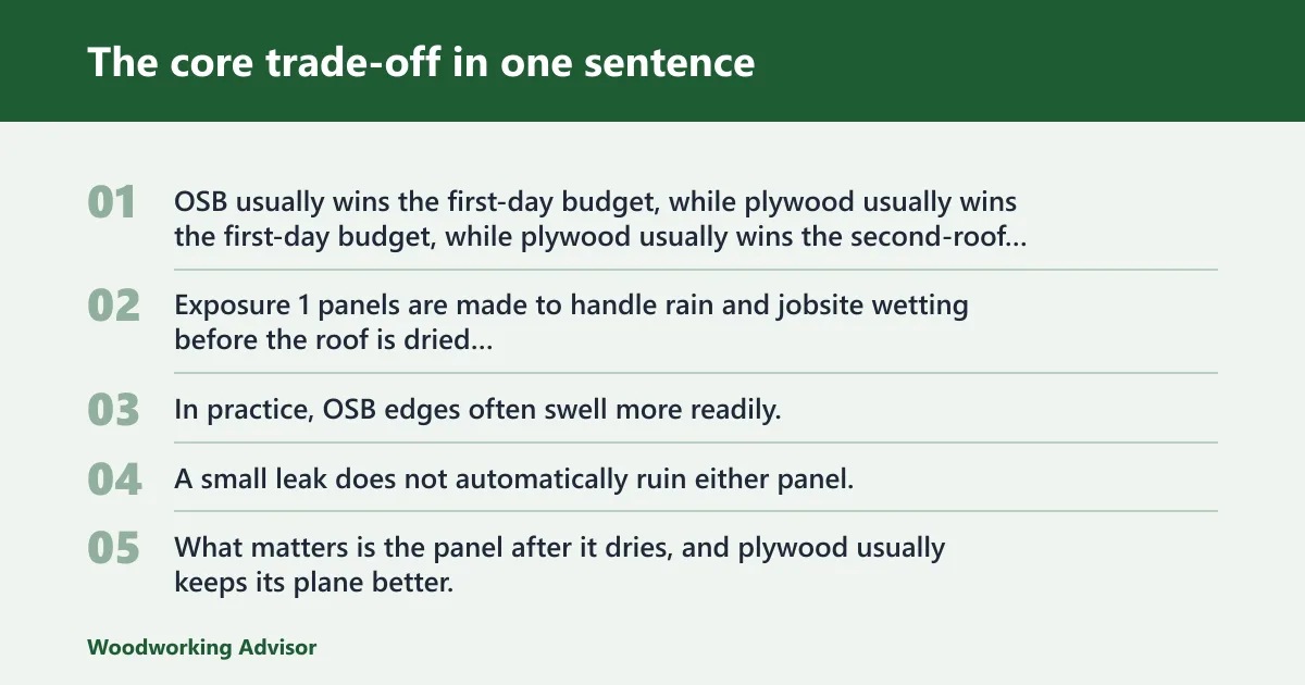 Steps: The core trade-off in one sentence