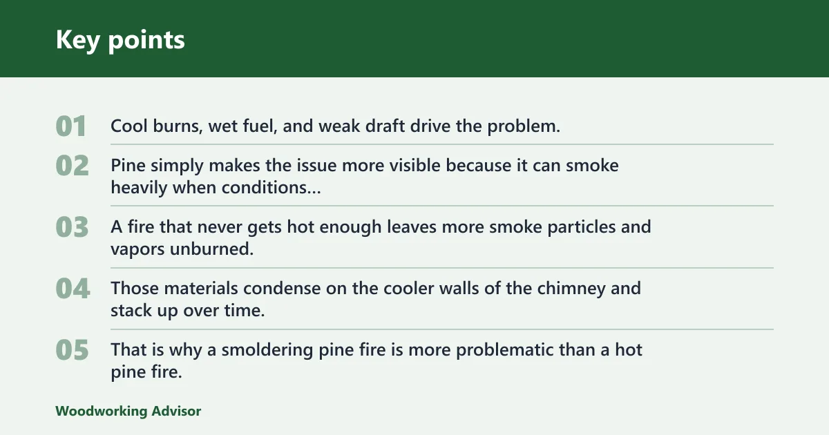 Key points: Creosote and chimney safety