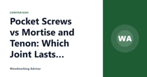 Pocket Screws vs Mortise and Tenon: Which Joint Lasts Longer?