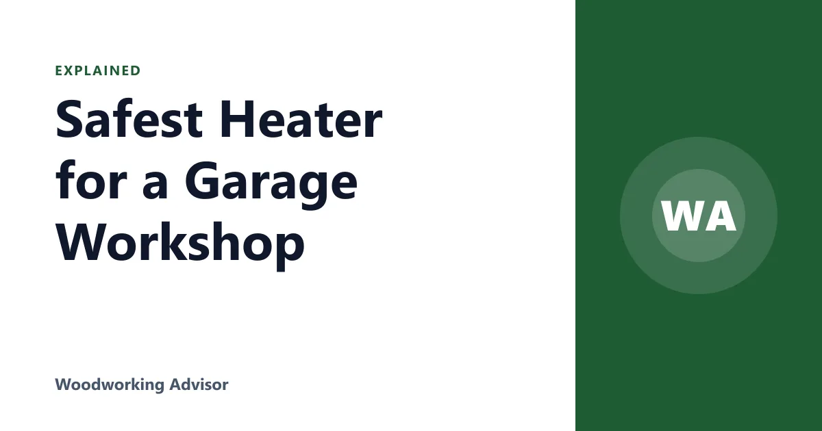 Safest Heater for a Garage Workshop