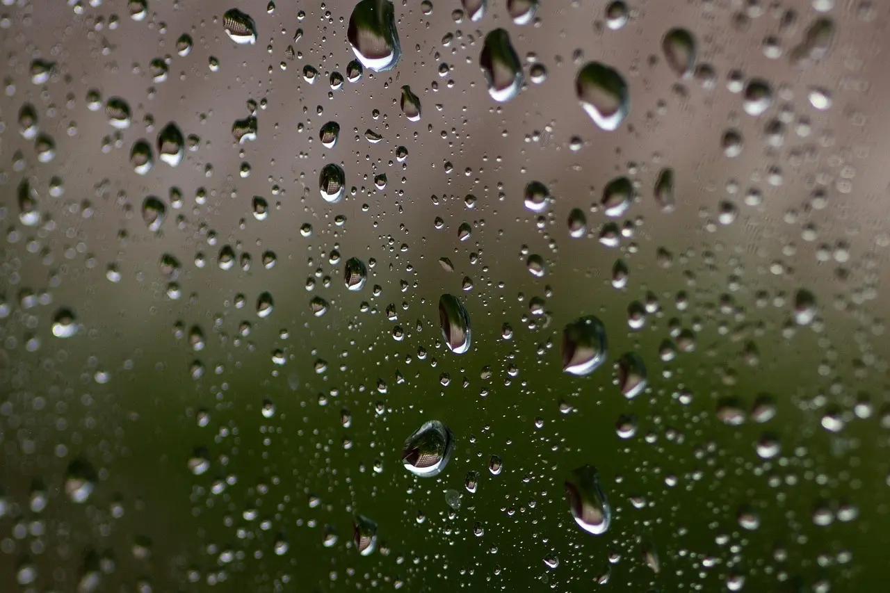 How humidity and rain change drying