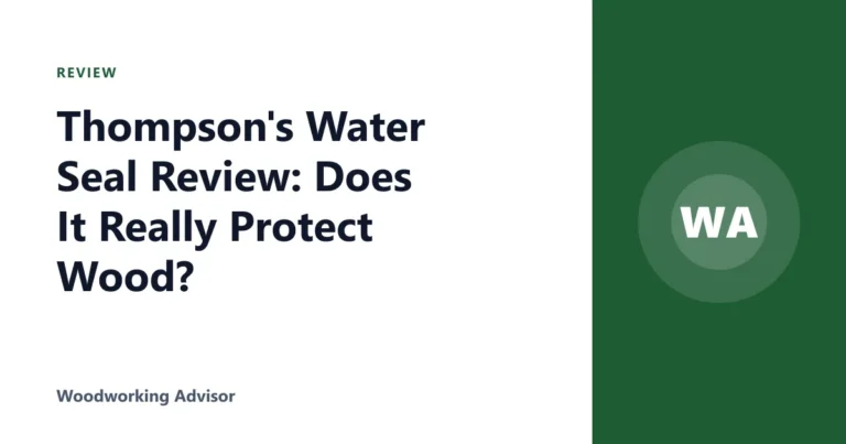 Thompson's Water Seal Review: Does It Really Protect Wood?