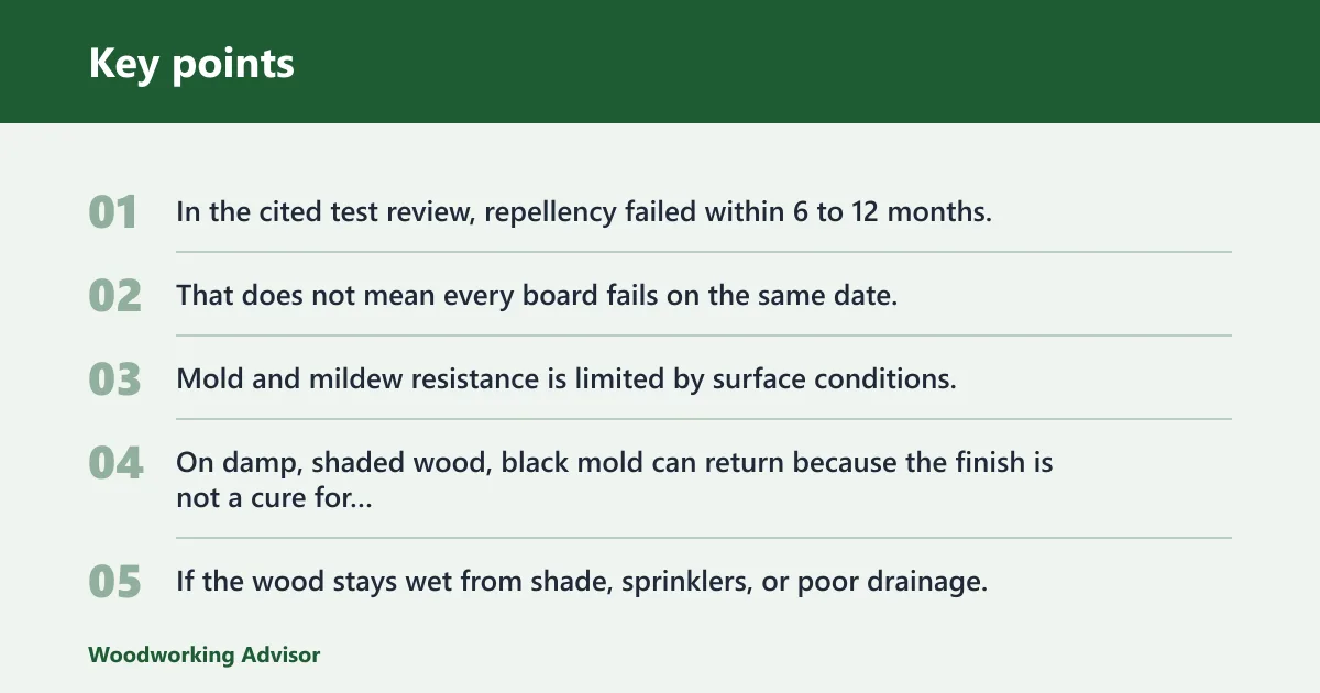 Key points: What does not work well?
