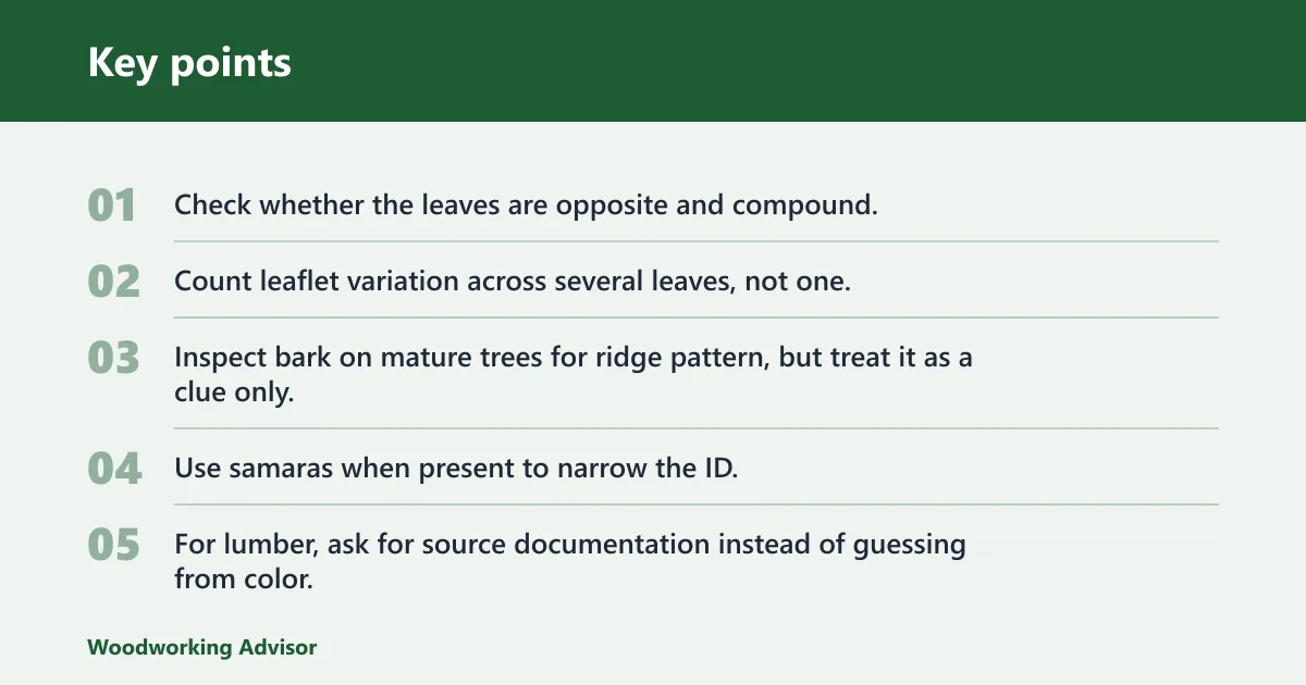 Key points: How can you tell them apart by the leaves?