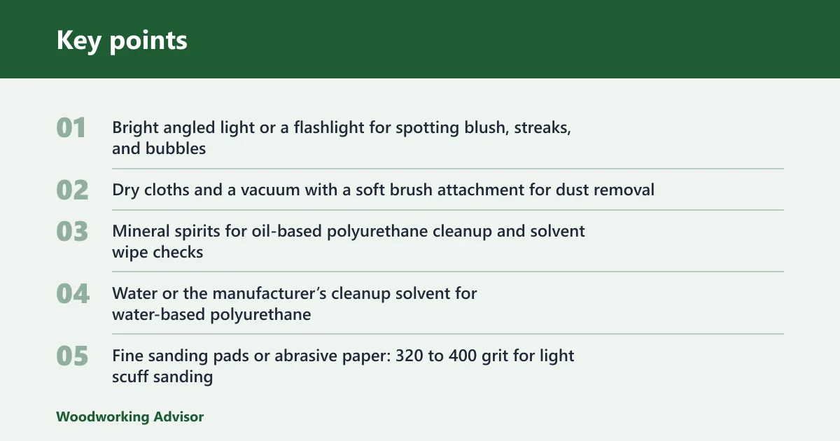 Key points: What you’ll need