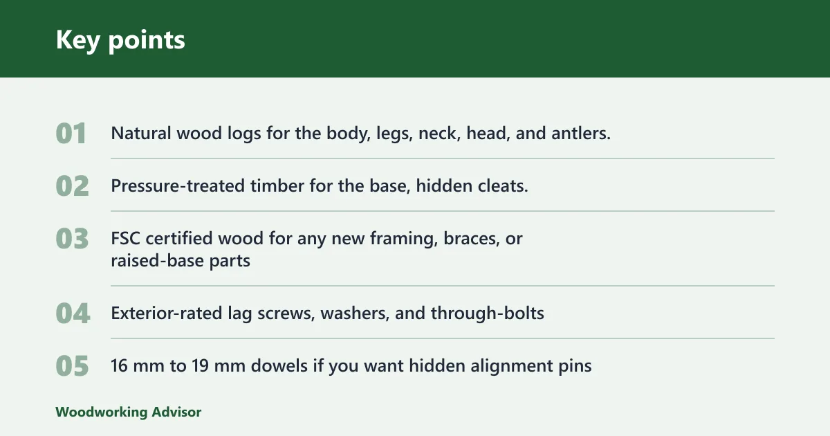 Key points: What you'll need