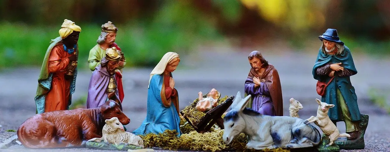 Build the nativity scene