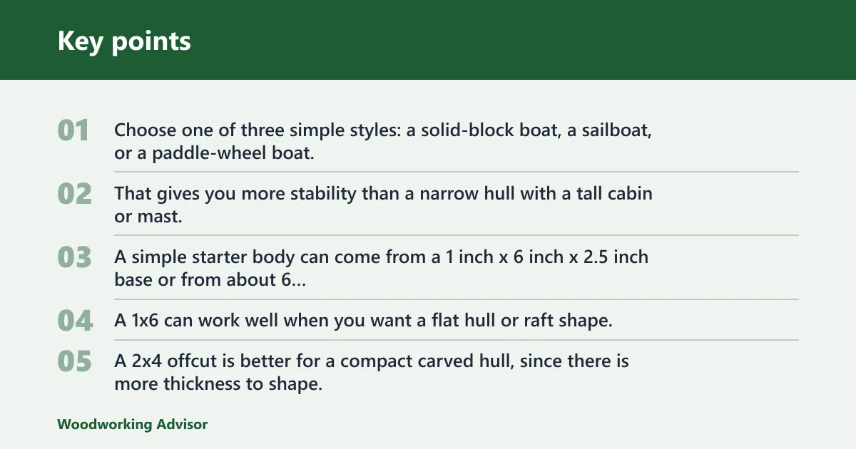 Key points: What you can build