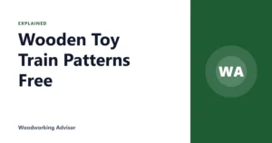 Wooden Toy Train Patterns Free