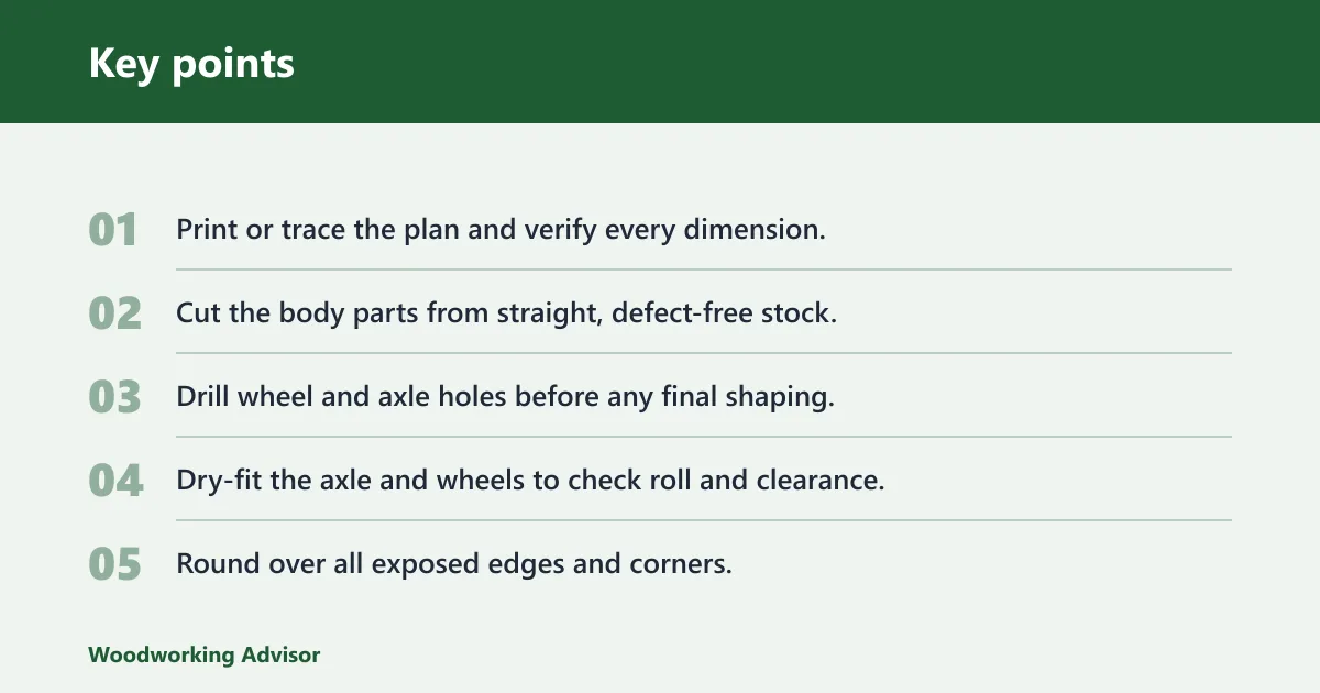 Key points: Build and adapt the pattern